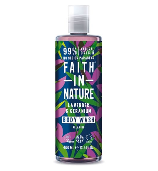 Faith In Nature Lavender & Geranium Body Wash 400ml