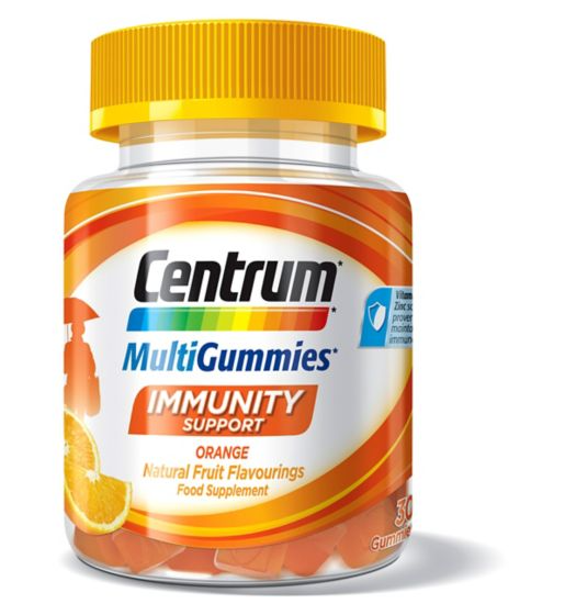 Centrum MultiGummies Immunity Support Orange - 30 Gummies