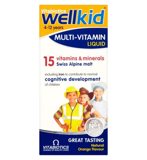 Vitabiotics Wellkid Multi-Vitamin Liquid 150ml