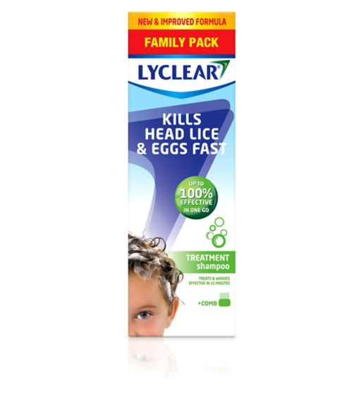 Lyclear Treatment Shampoo with Comb 300ml