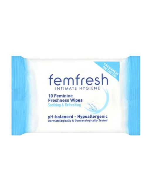 Femfresh Intimate Skincare Pocket Wipes 10s