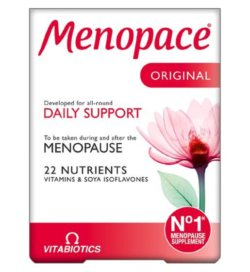 Vitabiotics Menopace Original 90 Tablets