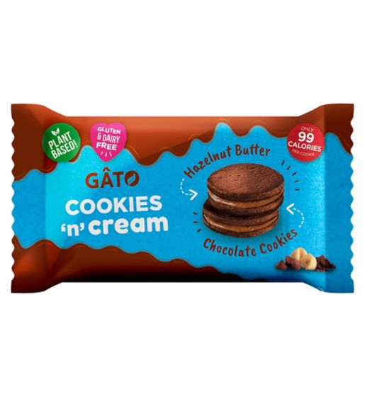 GATO Cookie 'n' Cream Choc Hazelnut Butter - 42g