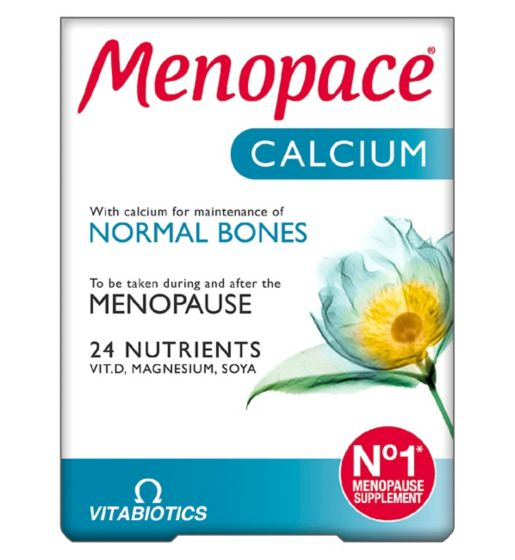Vitabiotics Menopace Calcium - 60 Tablets