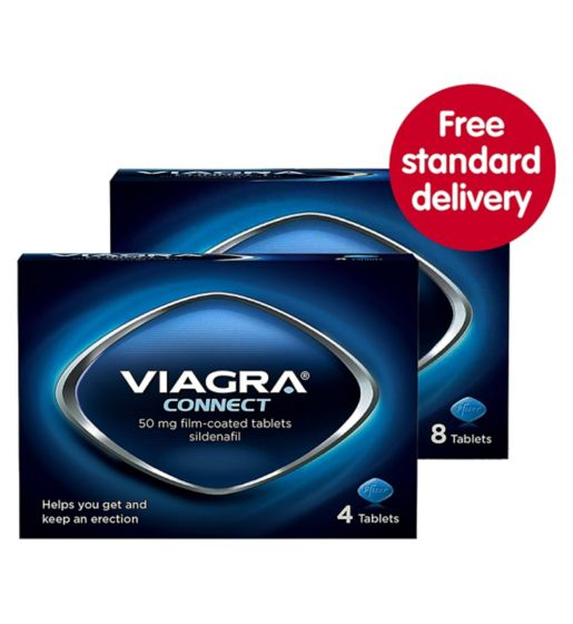 Viagra Connect 50mg film-coated tablets - 12 tablets - Online Only