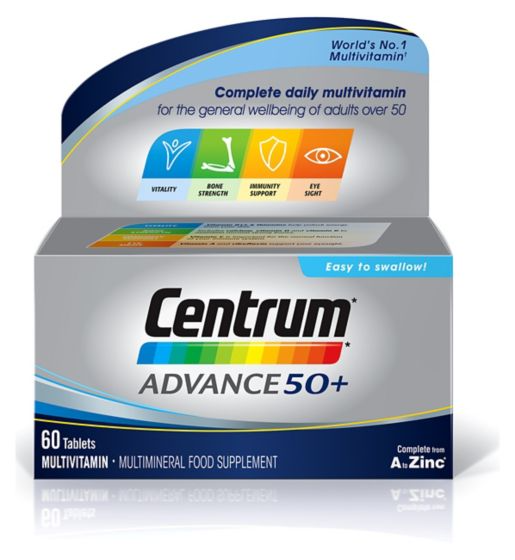 Centrum Advance 50+ - 60 Tablets