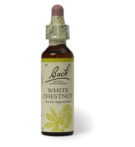 Bach Original Flower Remedy White Chestnut Dropper 20ml – Flower Essence