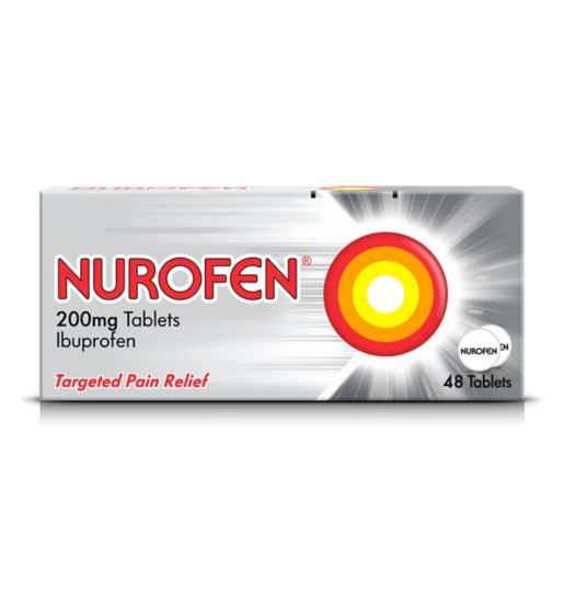 Nurofen 200mg Tablets - 48 Tablets