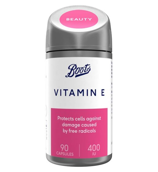 Boots Vitamin E 400 IU 90 Capsules (3 months supply)