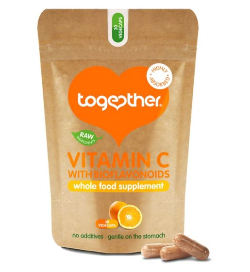 Together Vitamin C with Bioflavonoids 30 vegecaps