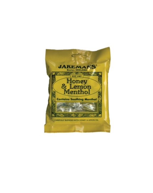 Jakemans honey & lemon menthol sweets - 100g
