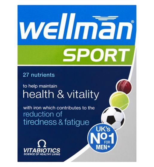 Vitabiotics Wellman Sport - 30 Tablets