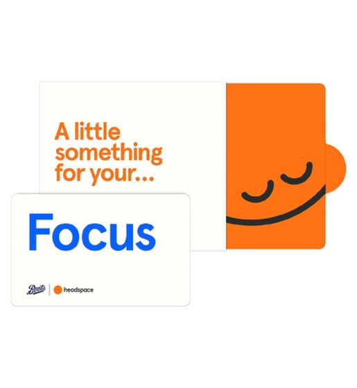 Headspace Focus Giftcard - 6 months Pre-Paid Membership
