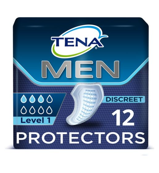 TENA Men Level 1 Incontinence Absorbent Protector - 12 pack