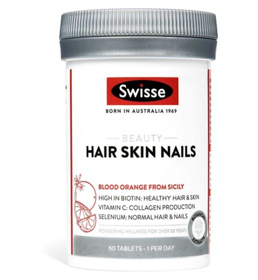 Swisse Ultiboost Hair, Skin and Nails Tablets 30s
