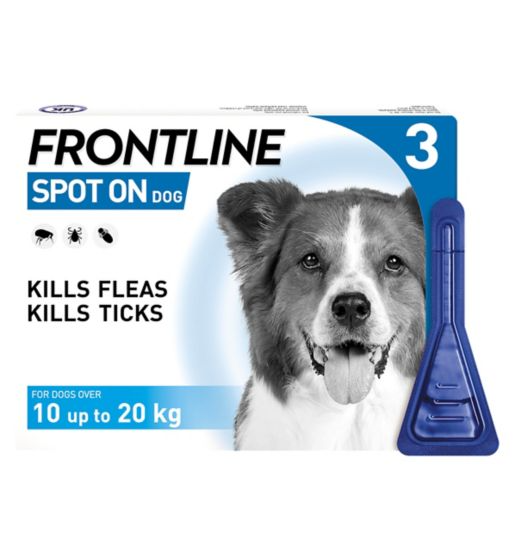 Frontline Spot On Dog 10-20 kg - 3 x 1.34ml pipettes
