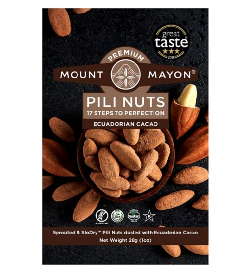 Mount Mayon Pili Nuts Ecuadorian Cacao - 28g
