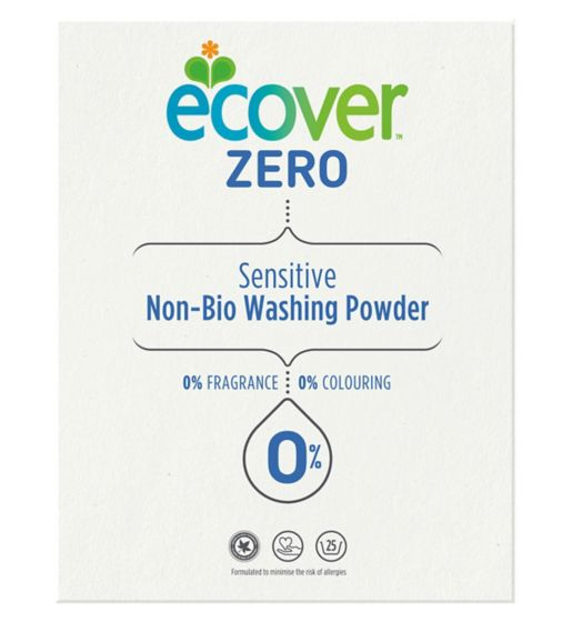 Ecover Zero Sensitive Non-Bio Washing Powder 1.875kg
