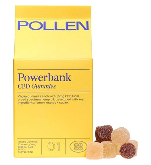 Pollen Powerbank CBD gummies 30 x 6g Gummies