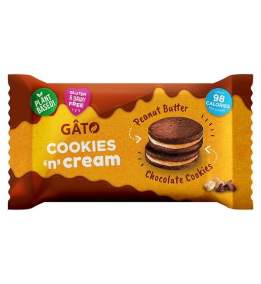 GATO Cookie 'n' Cream Choc Peanut Butter - 42g