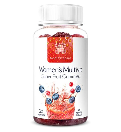 Healthspan Women's Multivit Super Fruit 30 Gummies