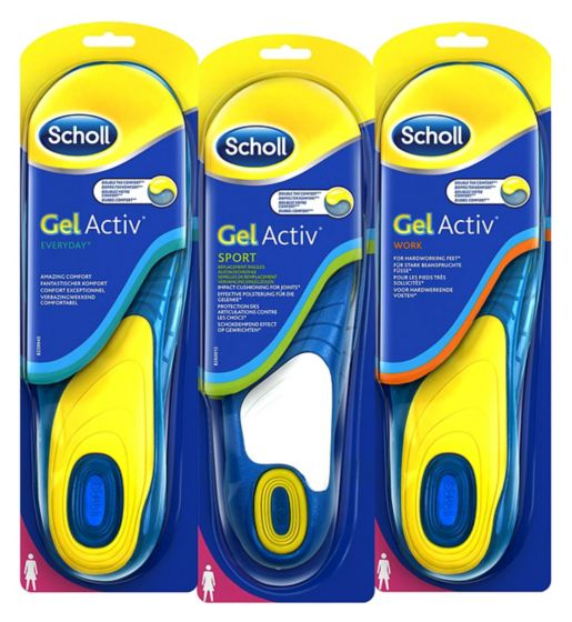 Scholl Womens Mixed Insole Bundle