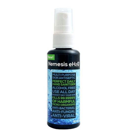 Nemesis eH2O Anti-Viral Hand Sanitiser - 65ml