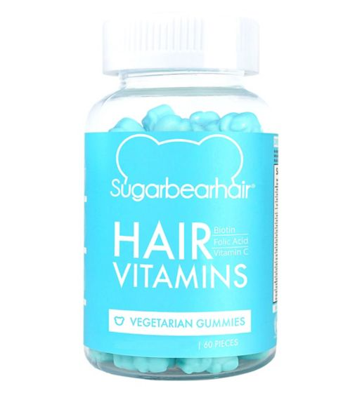 Sugarbearhair Hair Vitamins 60 Vegetarian Gummies
