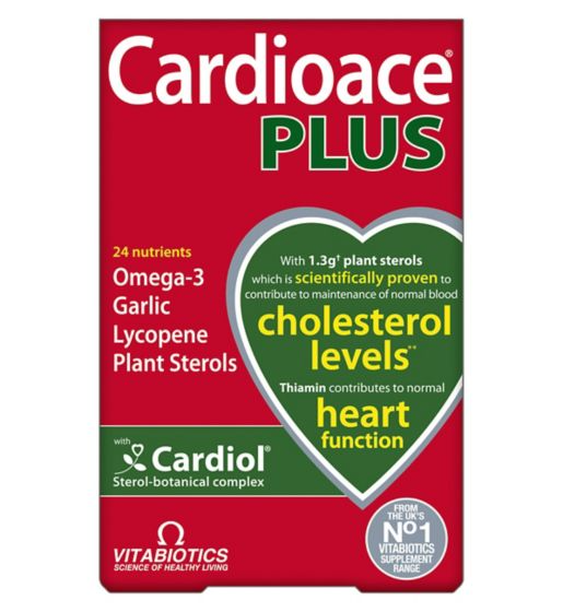 Vitabiotics Cardioace Plus - 60 capsules