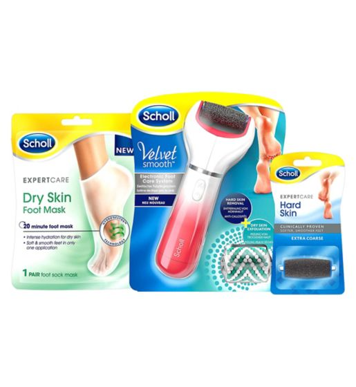 Scholl Pedi, Refills and Mask bundle