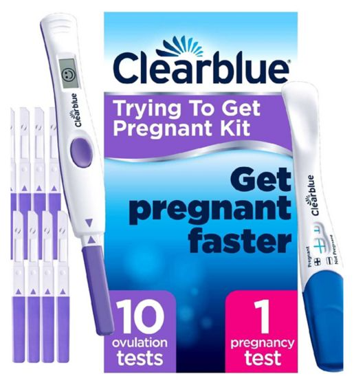 Clearblue Trying For a Baby Kit - 10 ovulation tests, 1 pregnancy test