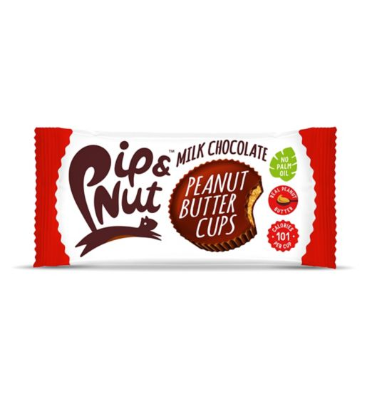 Pip & Nut Milk Chocolate Peanut Butter Cups - 34g
