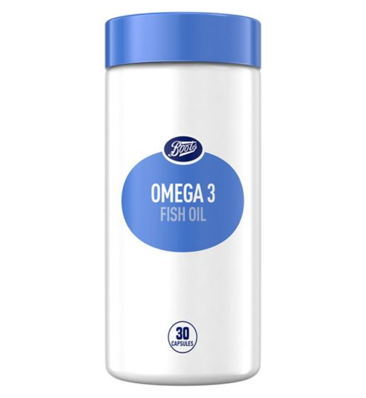 Boots Omega 3 Fish Oil - 30 Capsules