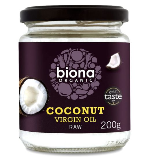 Biona Organic Coconut Virgin Oil Raw - 200g