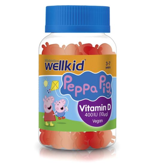 Vitabiotics Wellkid Peppa Pig Vitamin D - 30 jellies