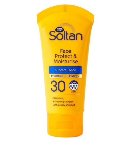 Soltan Face Protect & Moisturise SPF30 50ml