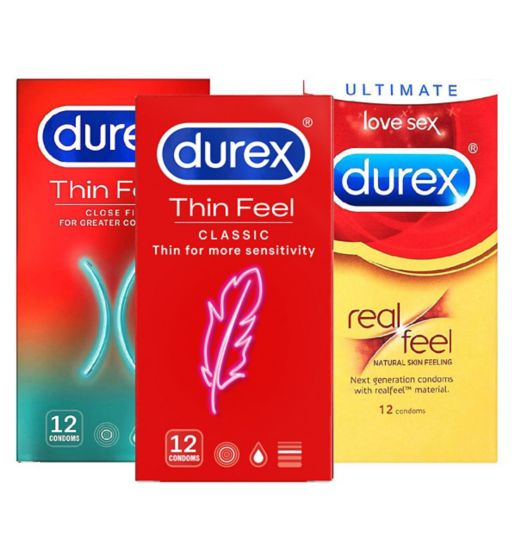 Durex Ultra Thin Condom Bundle (3 x 12 Pack)