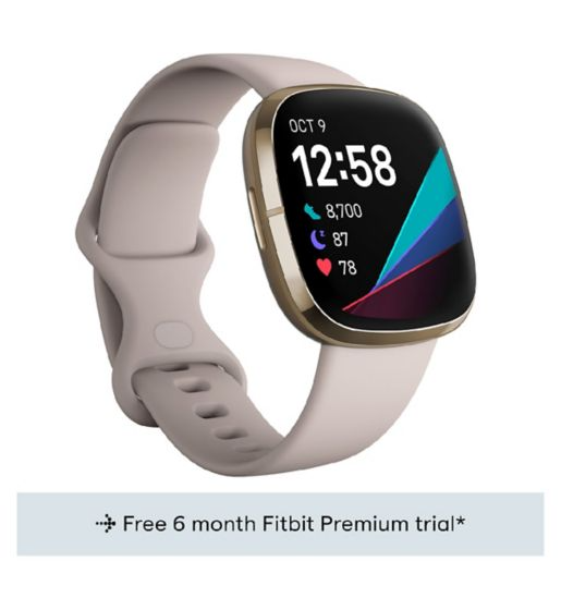 Fitbit Sense Lunar White