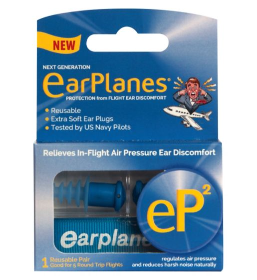 EarPlanes-2 ear plugs - 1 pair