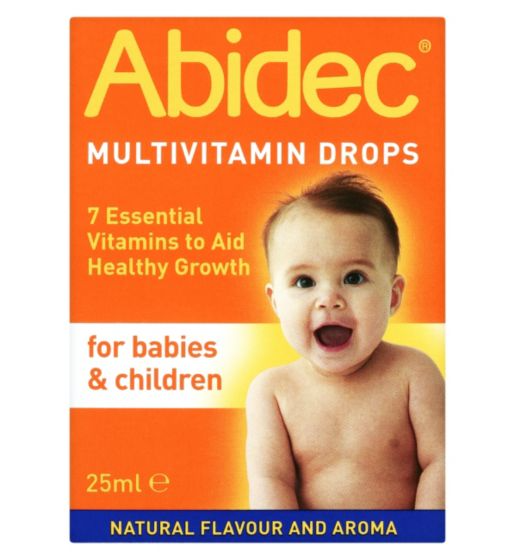 Abidec Multivitamin Drops for Babies & Children 25ml