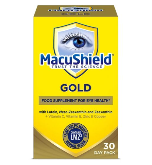 Macushield Gold 30 day pack 90 Capsules