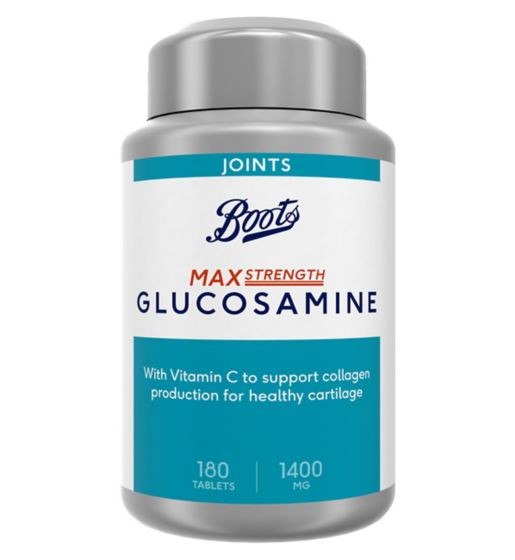 Boots Max Strength Glucosamine 180 Tablets (6 month supply)