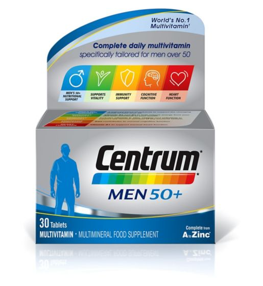 Centrum Men 50+ 30 tablets