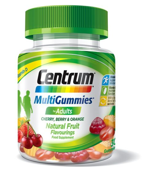Centrum MultiGummies Mixed Fruit 30 gummies