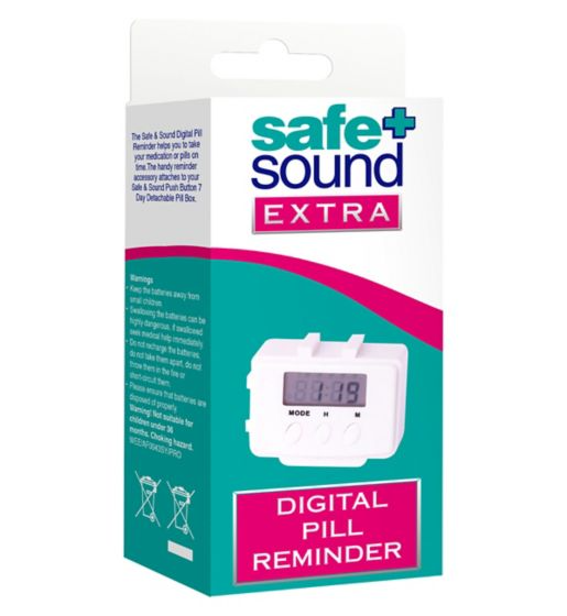 Safe & Sound Extra Digital Pill Reminder