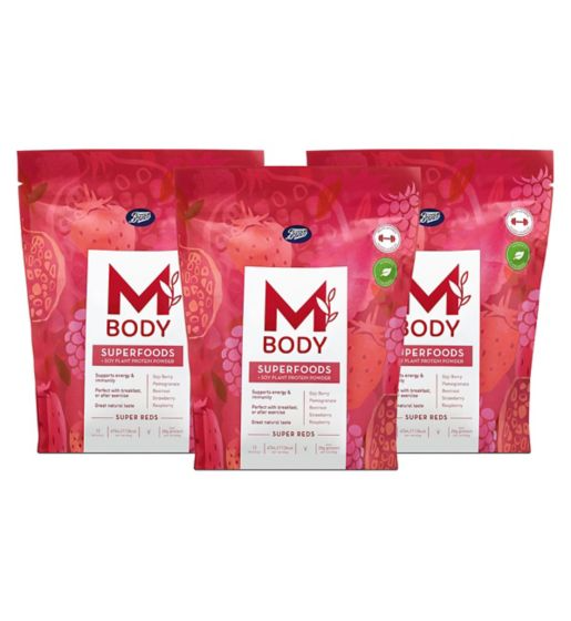 Mbody Super Reds Protein Powder 3 Pack Bundle