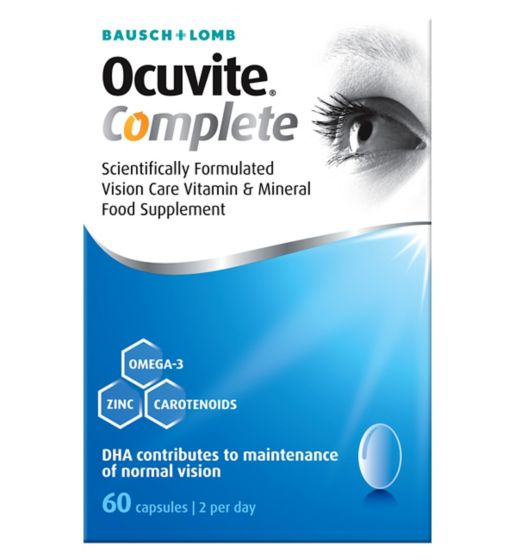 Bausch & Lomb Ocuvite Eye Complete 60 Soft Gels