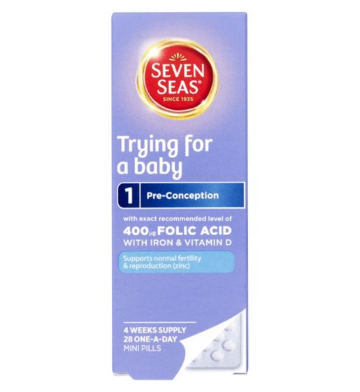 Seven Seas Trying For A Baby Vitamins - 28 one-a-day pills