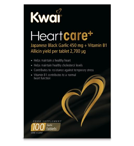 Kwai Heartcare Garlic 300 mg + Vitamin B1 100 Tablets
