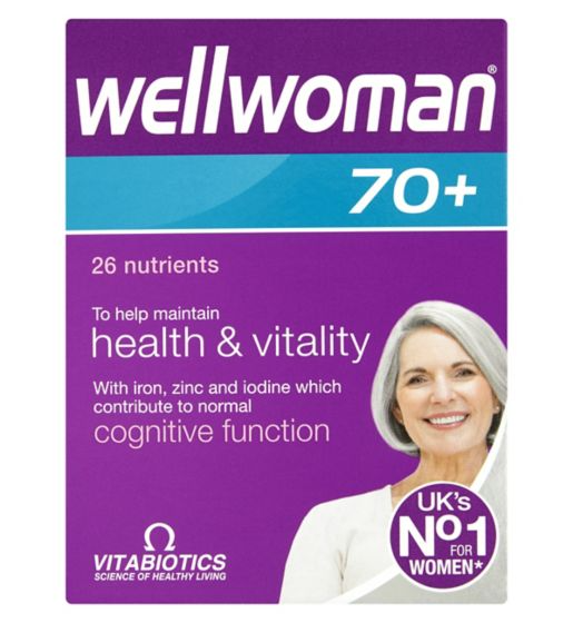 Vitabiotics Wellwoman 70+ - 30 Tabletswo
